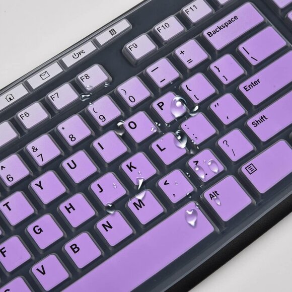 Keyboard Cover for Logitech MK270 MK295 Keyboard, Logitech MK295 MK270 MK260 MK2 - Picture 3 of 6